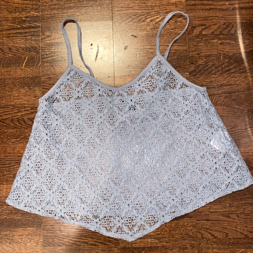 American Eagle Lace Crop Top
